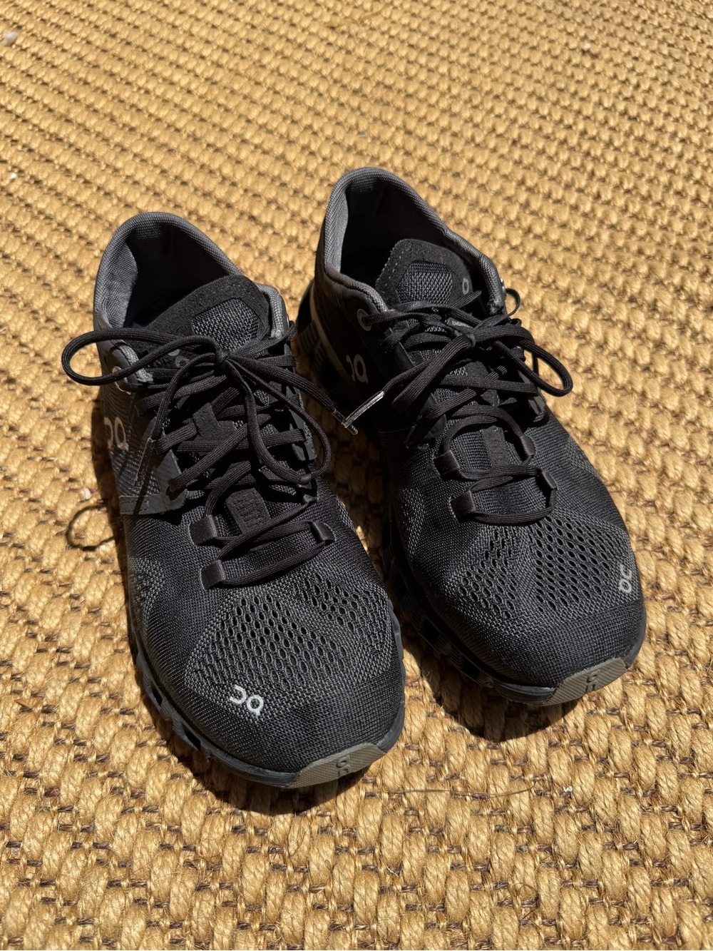 On Running Black Mesh Performance Sneakers - Picture 2 of 13
